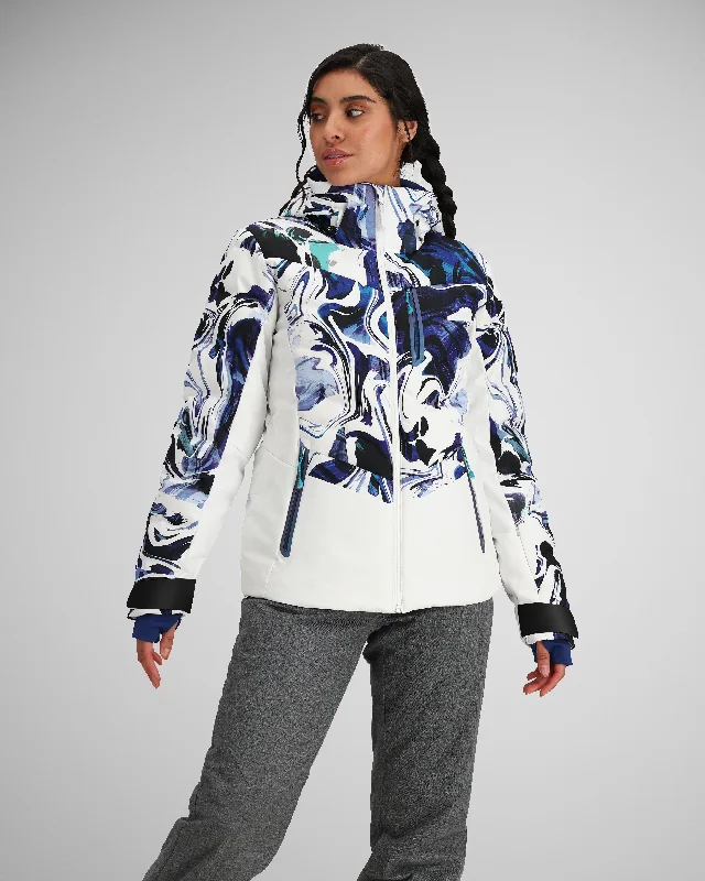Custom Women's Suits Cosima Down Jacket | Glacier Melt 23