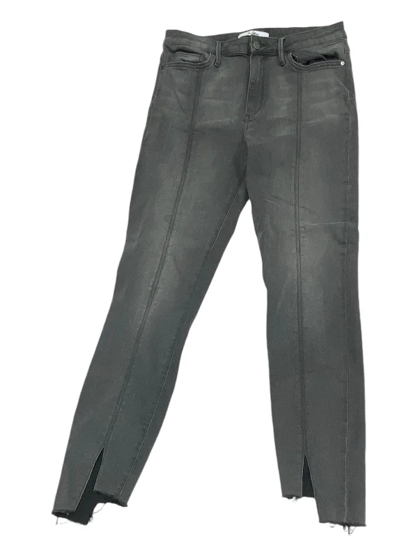 women's denim jeans for a glamorous evening Jeans Skinny By Sam Edelman In Grey, Size: 12